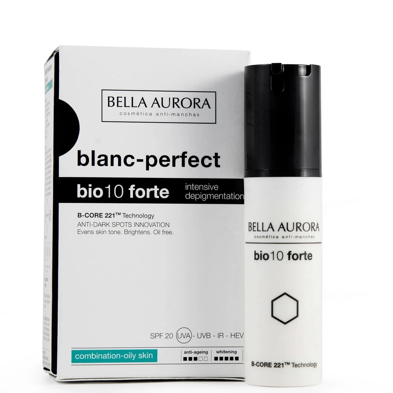 Bella Aurora Bio10 Forte Mark-S depigmentuojanti procedūra 30ml