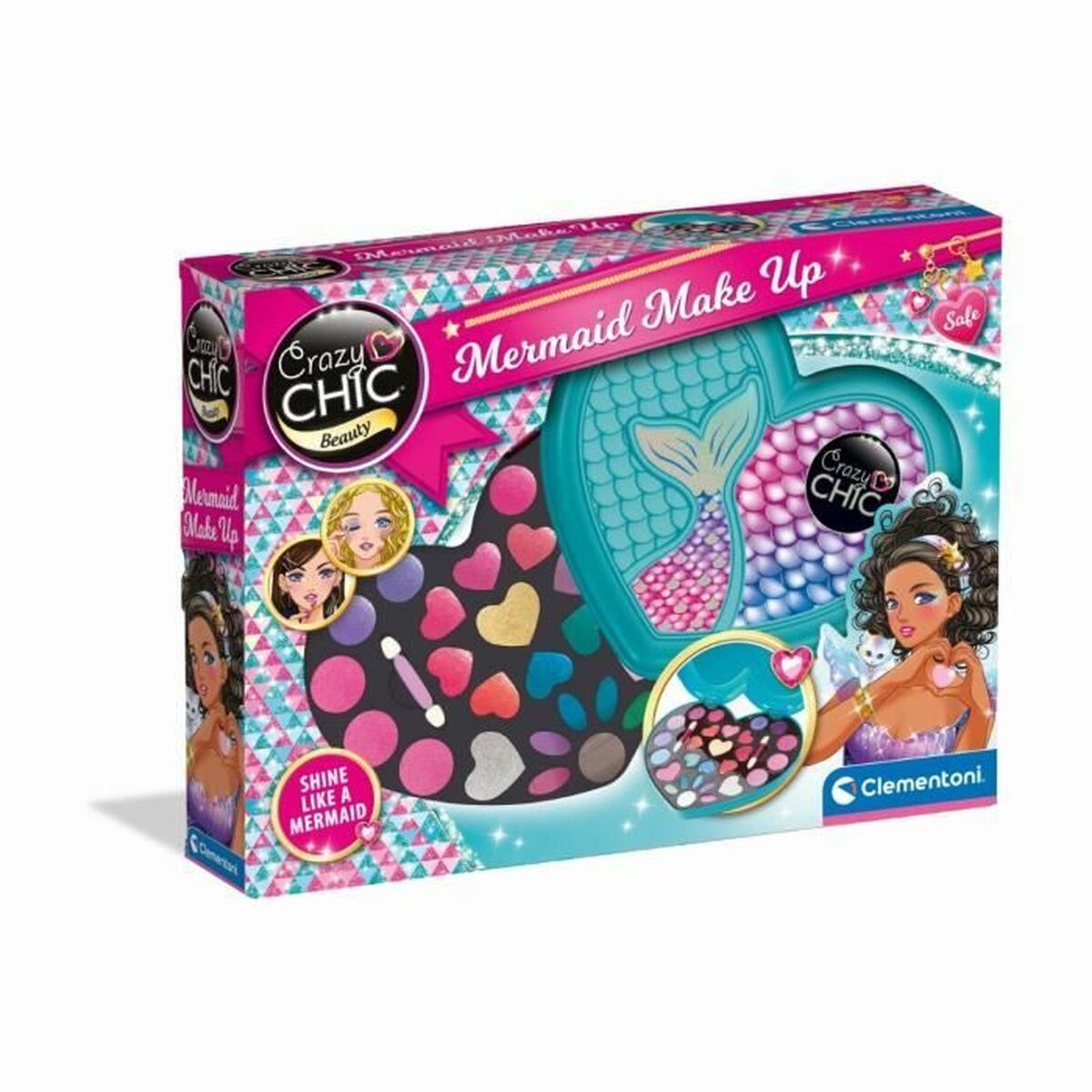 Krembriulė Clementoni Crazy Chic Beauty Mermaid Make up