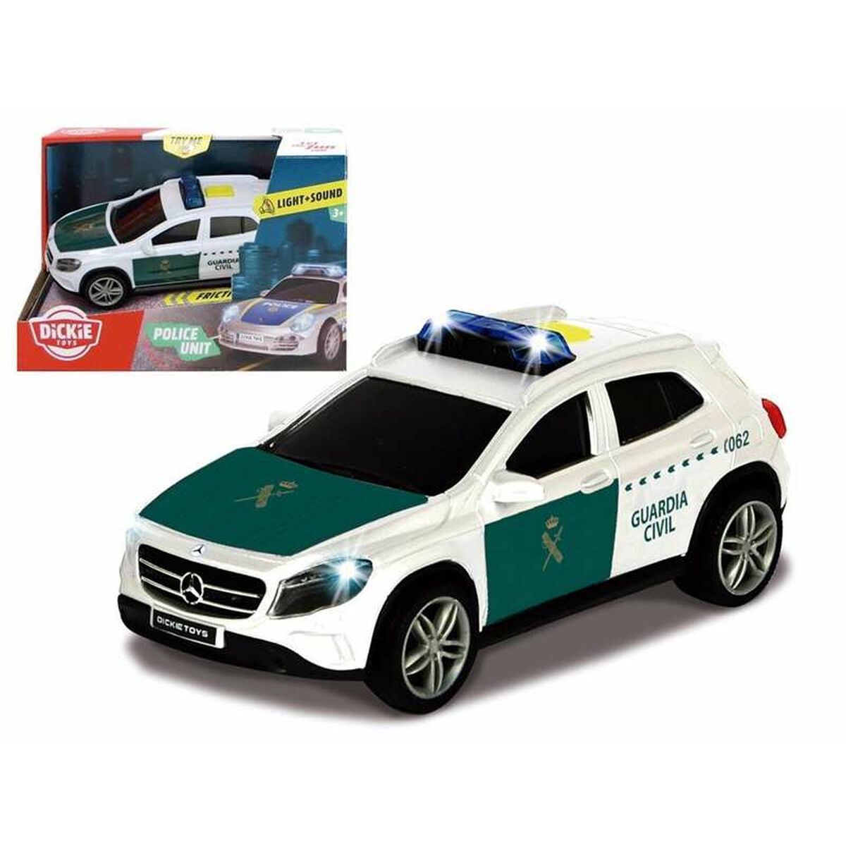 Automobilis Smoby Guardia Civil Mercedes Clase A  15 cm