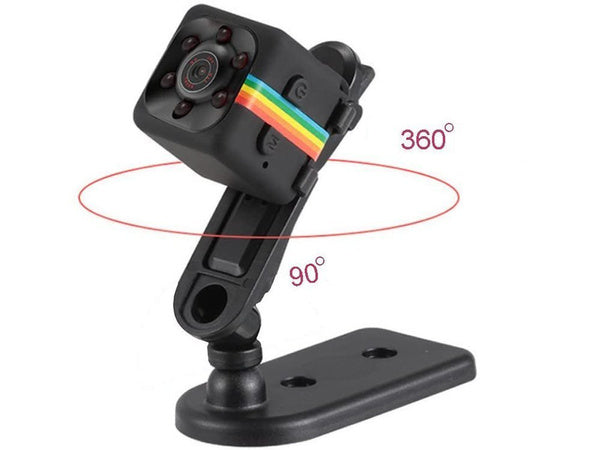 Mini šnipinėjimo internetinė kamera full hd ir