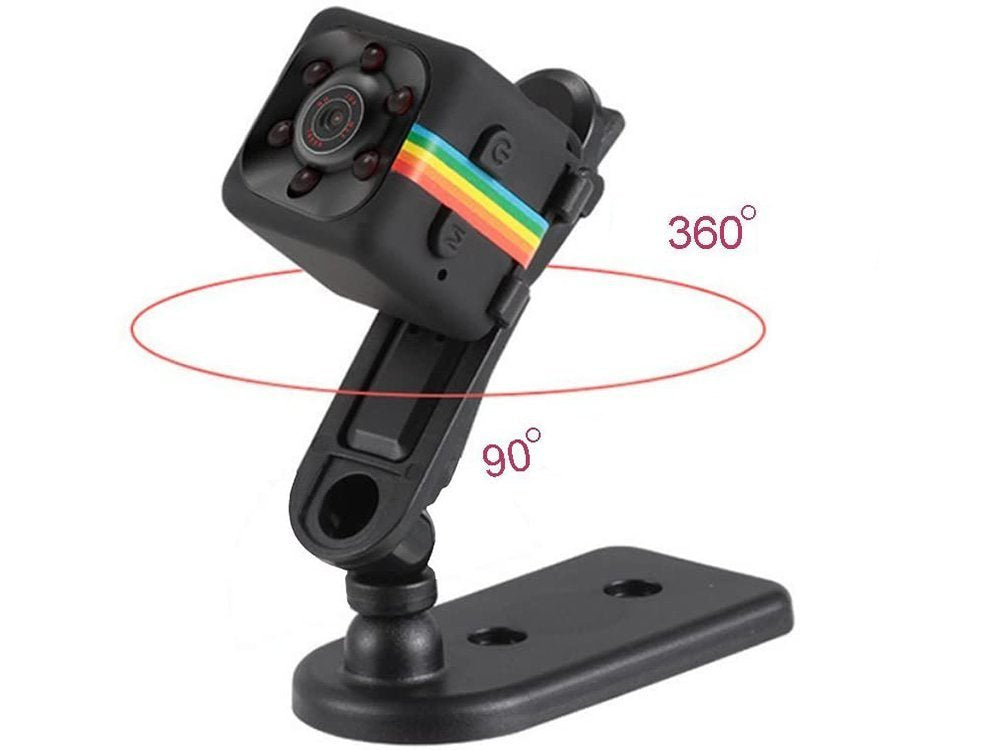 Mini šnipinėjimo internetinė kamera full hd ir