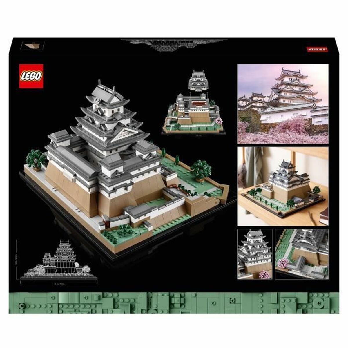 Statybos rinkinys Lego Architecture 21060 Himeji Castle, Japan Spalvotas 2125 Dalys