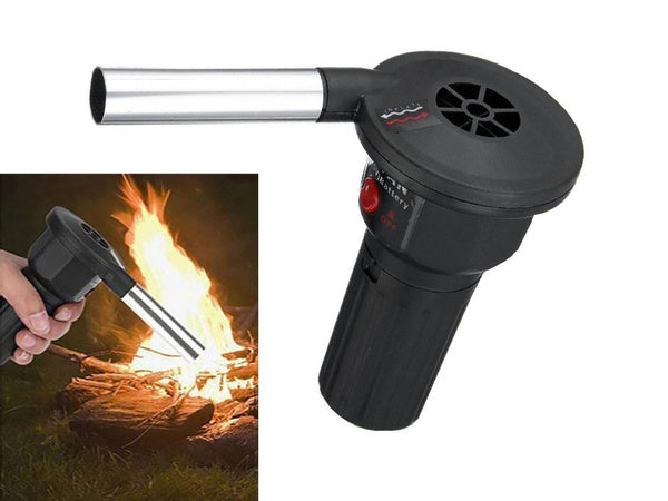 Ventiliatorius, skirtas kepsninei su židiniu uždegti