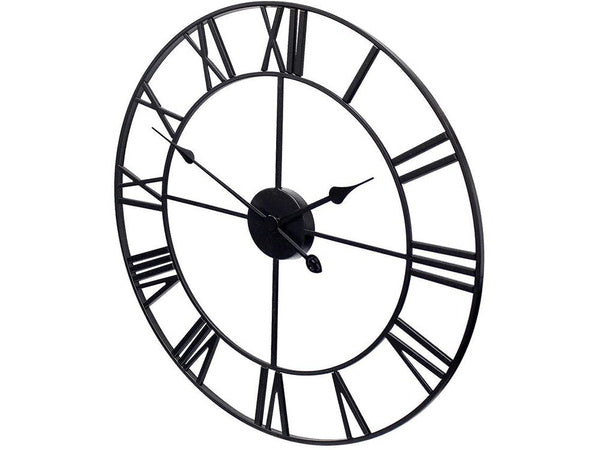Rome retro vintage loft 3d sieninis laikrodis 50cm