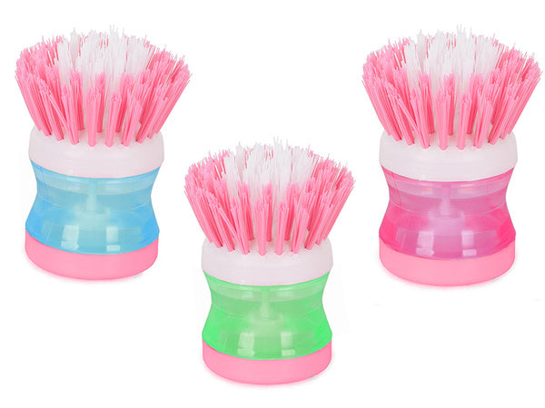 Šepetys virtuvės indaplovių skysčio dozatorius