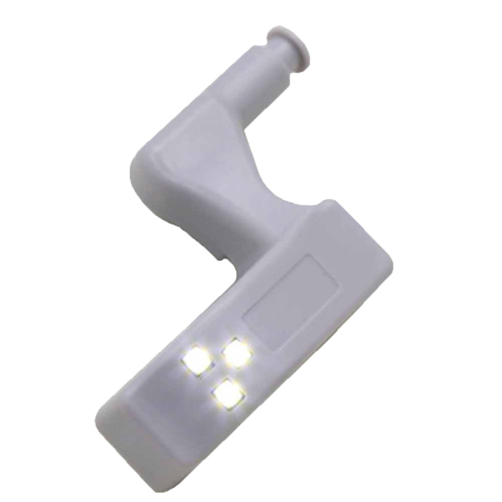 Spintelės vyrių durų apšvietimas 3 led lemputės
