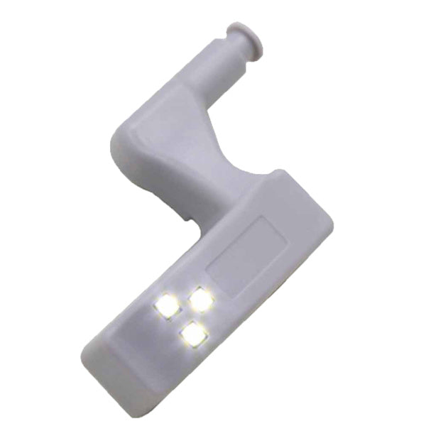 Spintelės vyrių durų apšvietimas 3 led lemputės