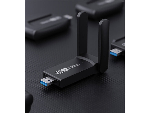 Wi-fi network adapter usb 3.0 1300mbps dual