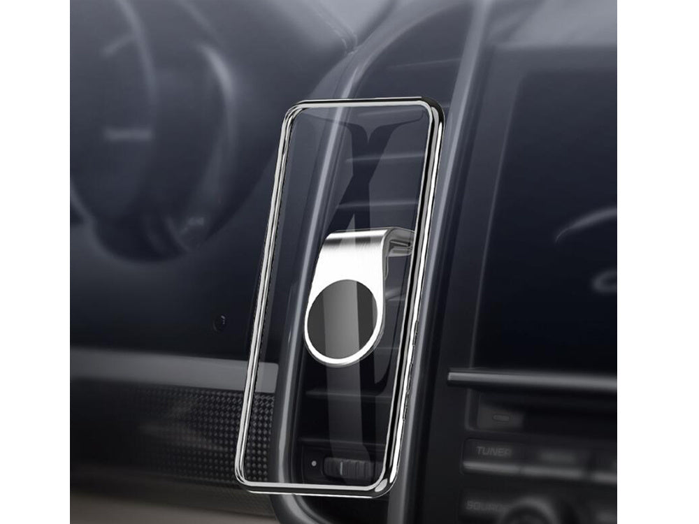 Magnetinis automobilio laikiklis telefono grotelėms