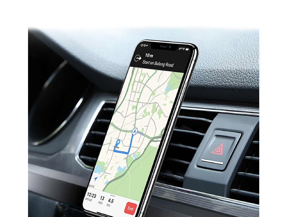 Magnetinis automobilio laikiklis telefono grotelėms