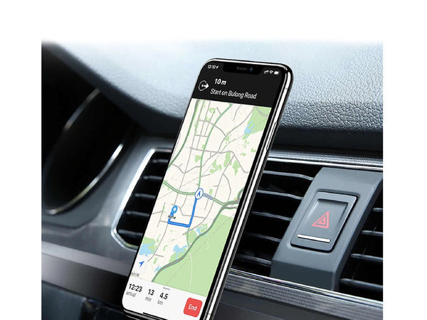 Magnetinis automobilio laikiklis telefono grotelėms