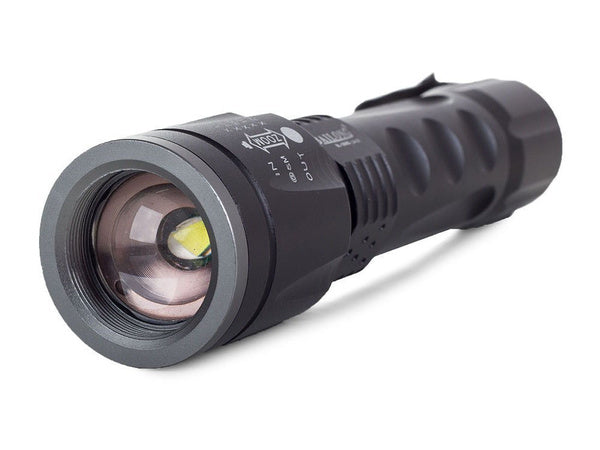Bailong taktinis vadovaujama žibintuvėlis cree zoom xm-l3 u3