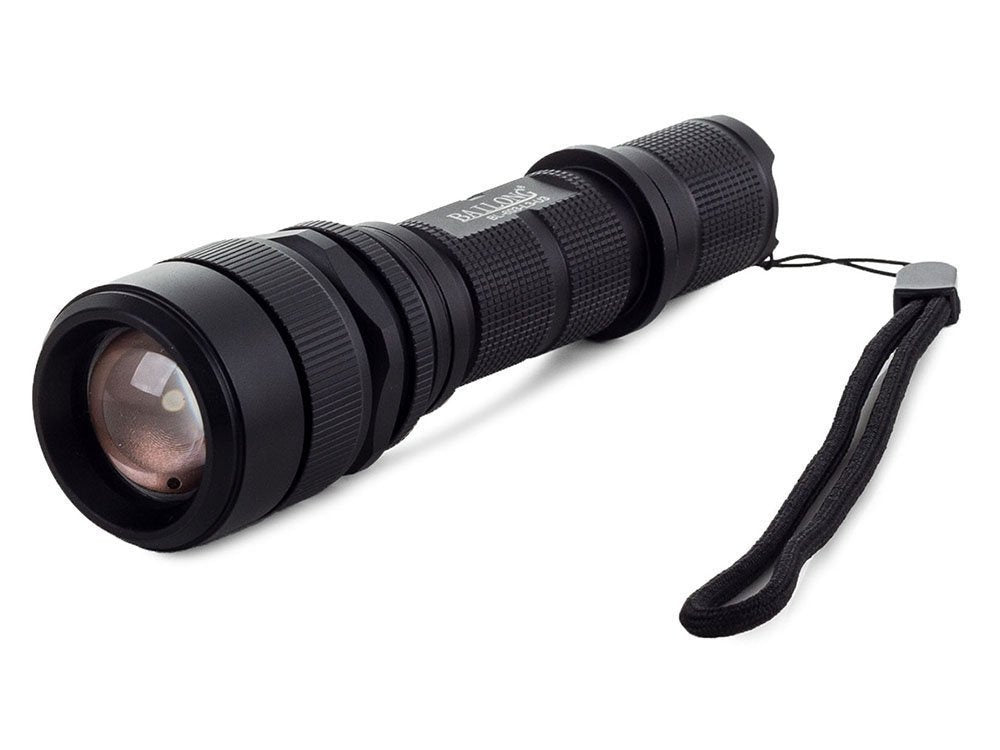 Bailong taktinis led įkraunamas usb žibintuvėlis l3-u3