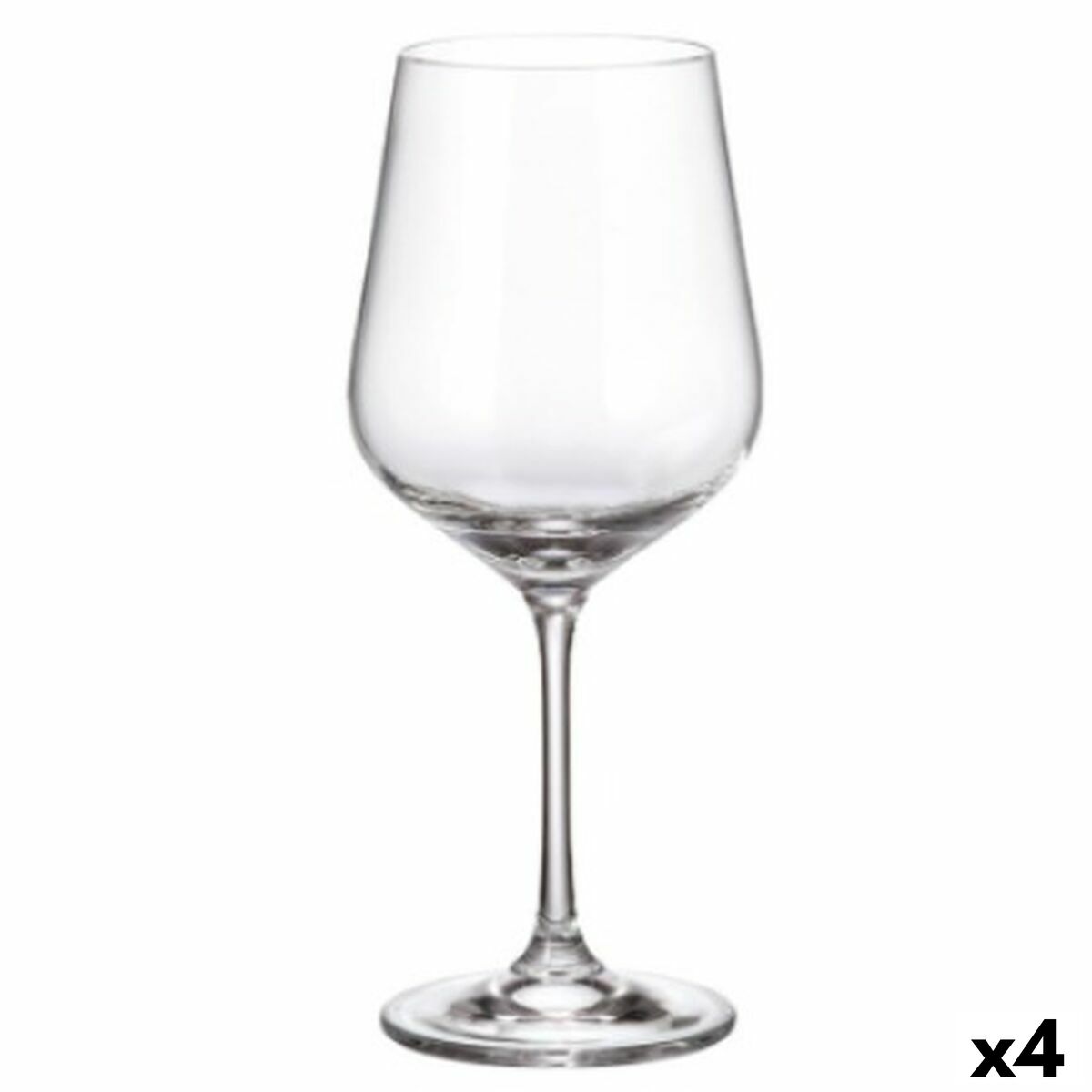 Stiklinių rinkinys Bohemia Crystal Sira 580 ml 6 Dalys (4 vnt.)