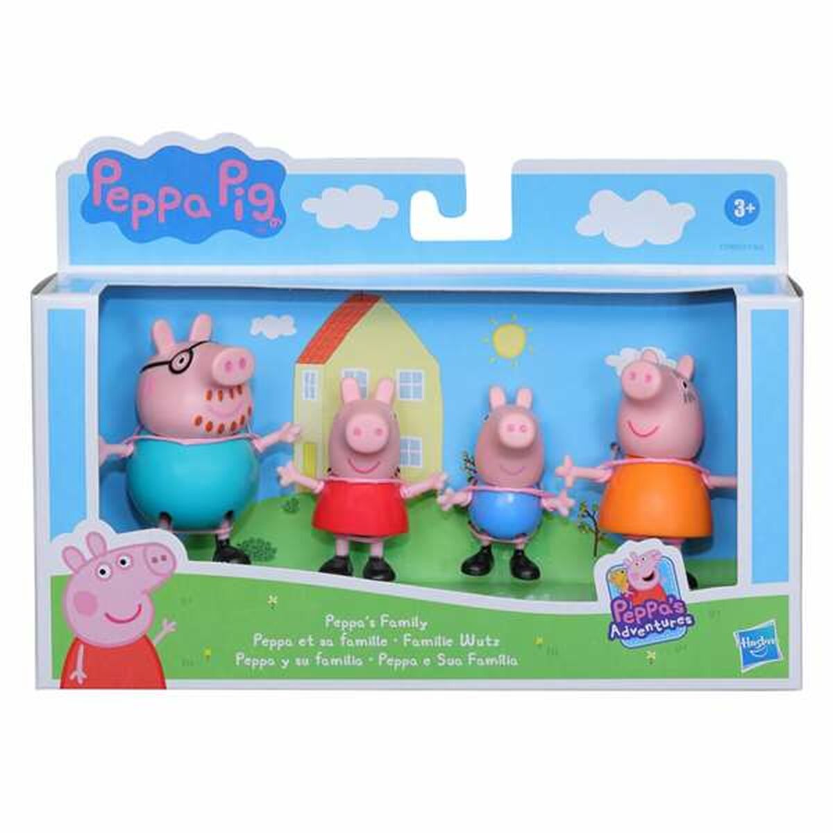 Figūrų rinkinys Peppa Pig F2190 4 Dalys