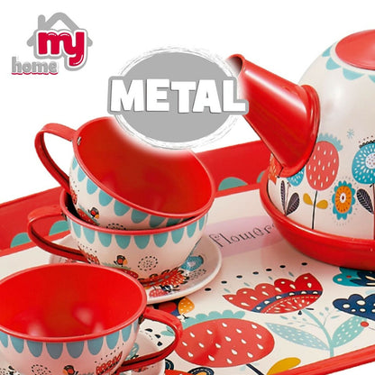 Tea set Colorbaby My Home Žaislas 15 Dalys (6 vnt.)