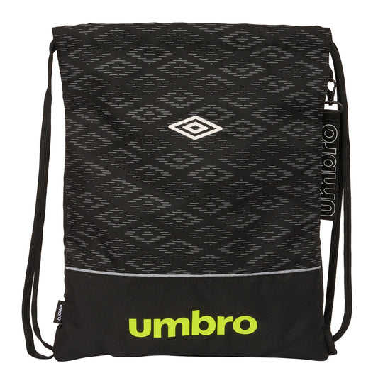 Kuprinė su virvutėmis Umbro Lima Juoda 35 x 40 x 1 cm