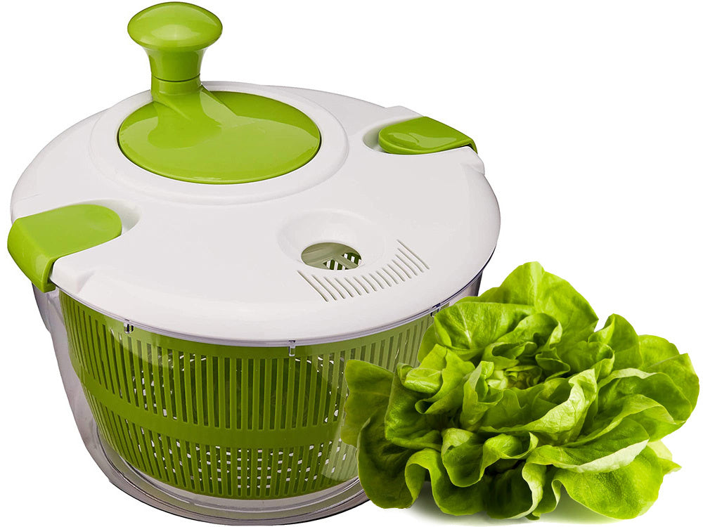 Daržovių salotų suktuvas su džiovintuvu