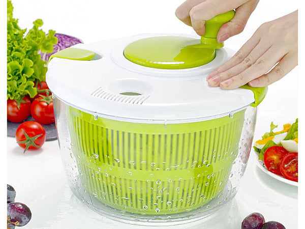 Daržovių salotų suktuvas su džiovintuvu