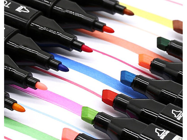 Alkoholo markeriai touch kit 40vnt packet etui