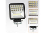 Darbo lempa 42 vadovaujama halogeno 126w 12v-24v cree
