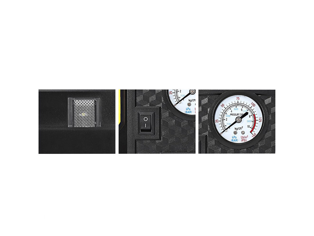 Automobilio kompresorius siurblys kompresorius 12v led lcd ekranas