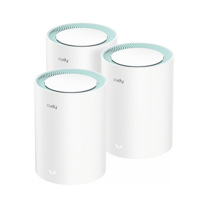 WiFi tinklo prapletėjas Cudy M1300 2.0 (3 vnt.)