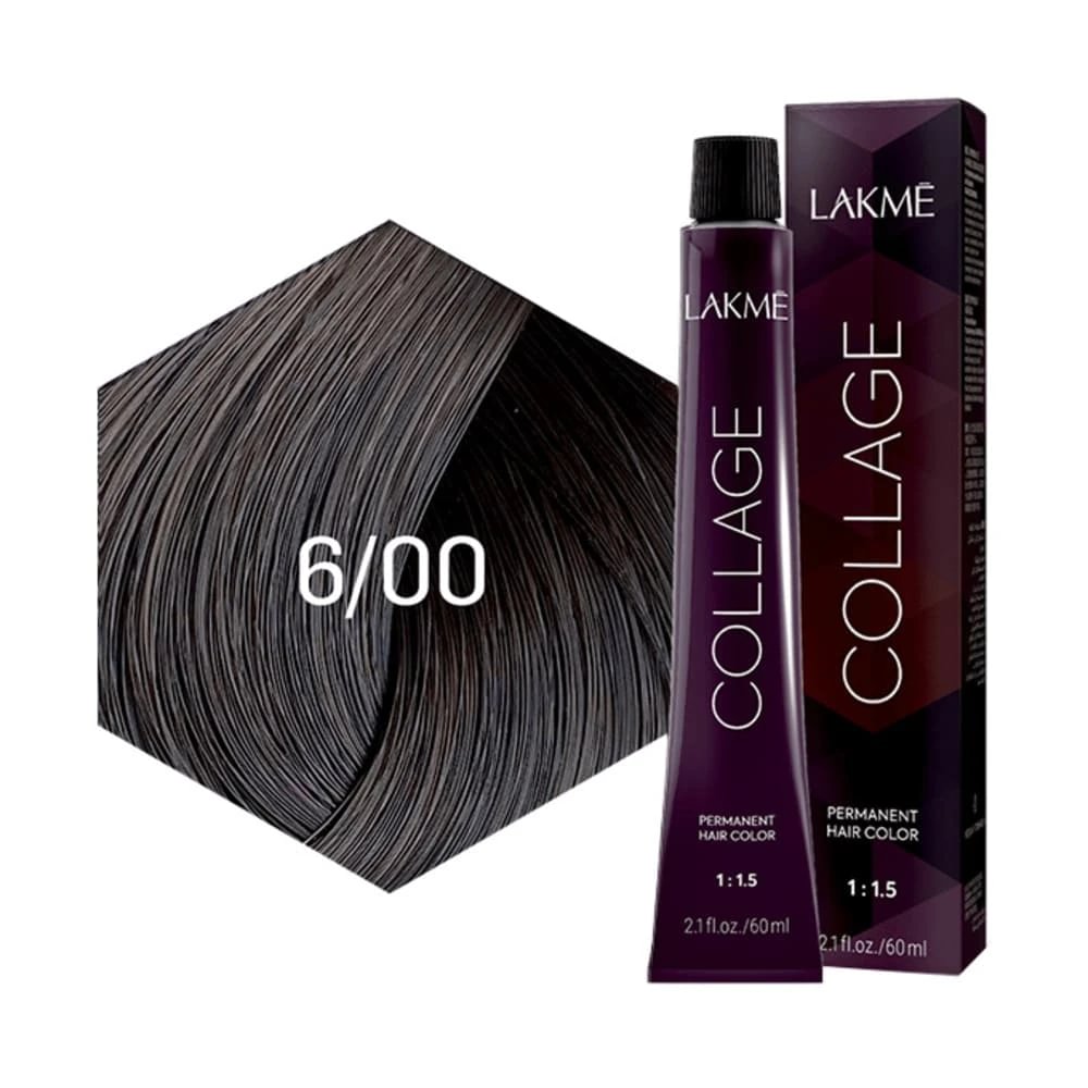 Lakme Collage 6/00 Permanent Color 60ml