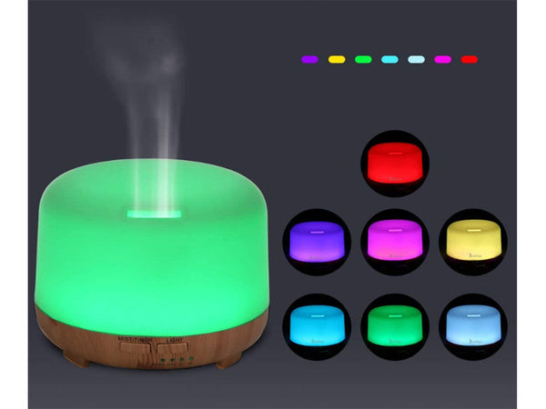 Drėkintuvas difuzorius aromaterapijos nuotolinio valdymo pultas rgb