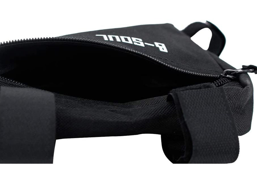 Dviračio krepšys po rėmu