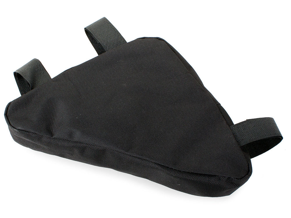 Dviračio krepšys po rėmu