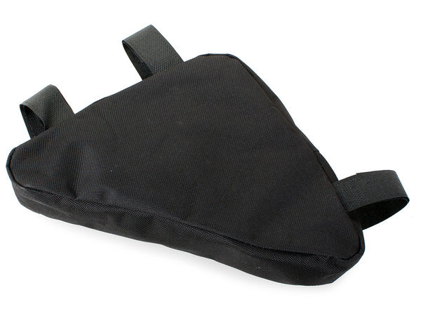 Dviračio krepšys po rėmu