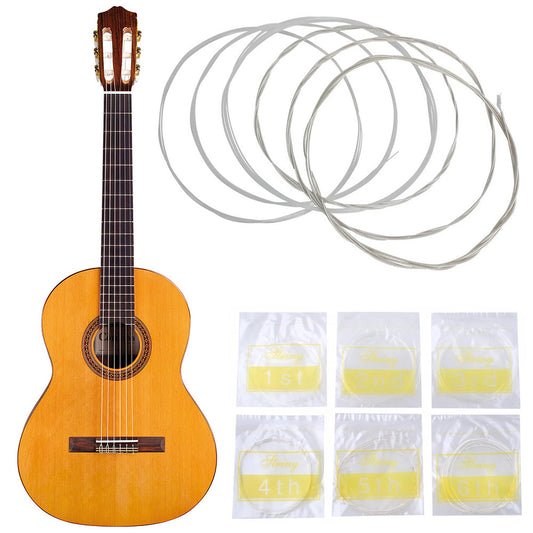 Klasikinės gitaros stygos nailono 6 vnt.