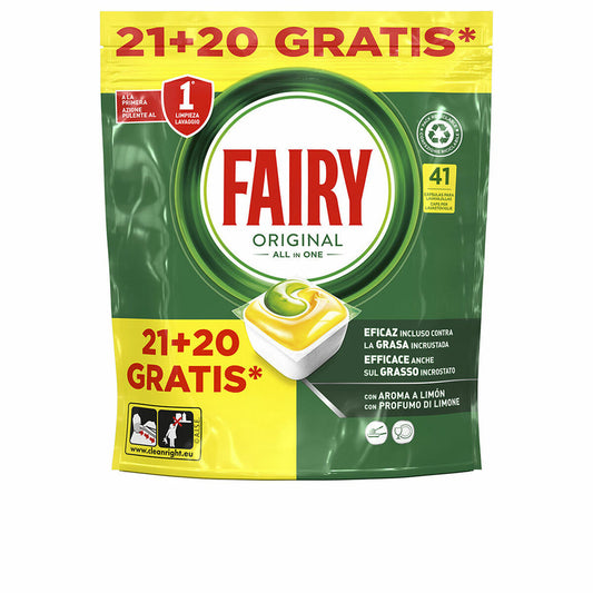 Indaplovės tabletės Fairy FAIRY TODO EN 1 LIMON