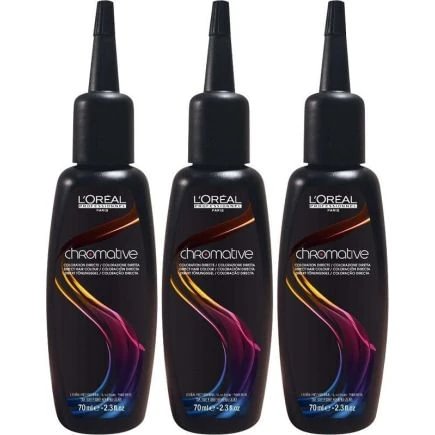 L'Oréal Professional Chromative 6 pusiau ilgalaikiai plaukų dažai, 3 x 70 ml