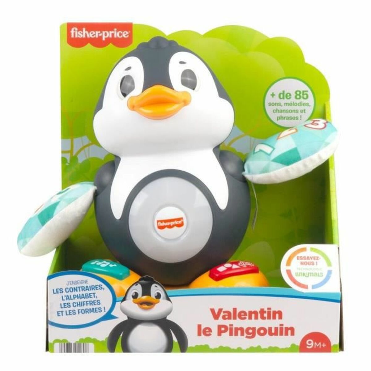 Interaktyvus Gyvūnas Fisher Price Valentine the Penguin (FR)