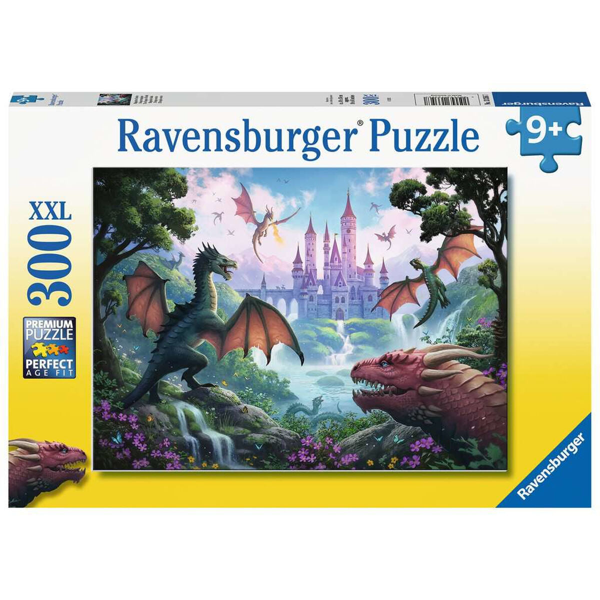 Dėlionė Ravensburger 13356 The Dragon's Wrath XXL 300 Dalys