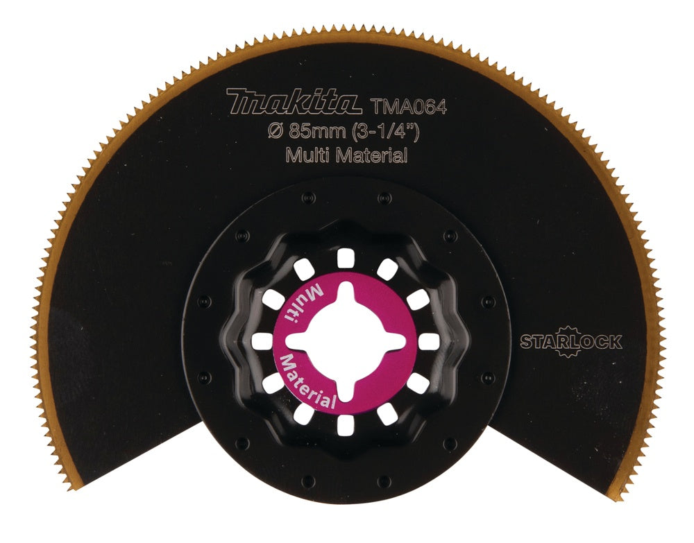 Pusapvalis pjūklelis 85mm MultiTool Starlock Makita B-64973