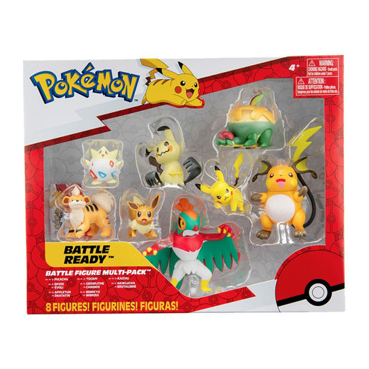 Veiklos rodikliai Bandai Pokémon Rinkinys 8 Dalys