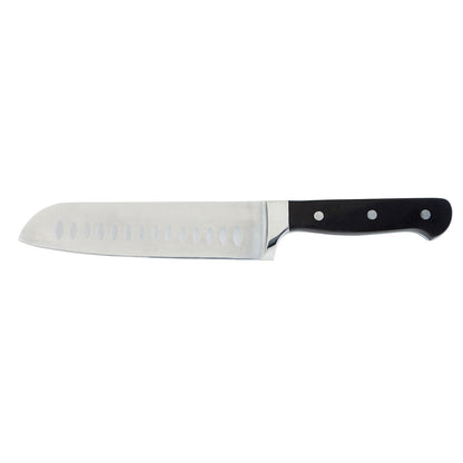 Santoku peilis Quid Professional Inox Chef Black Juoda Metalinis (Pack 6x)