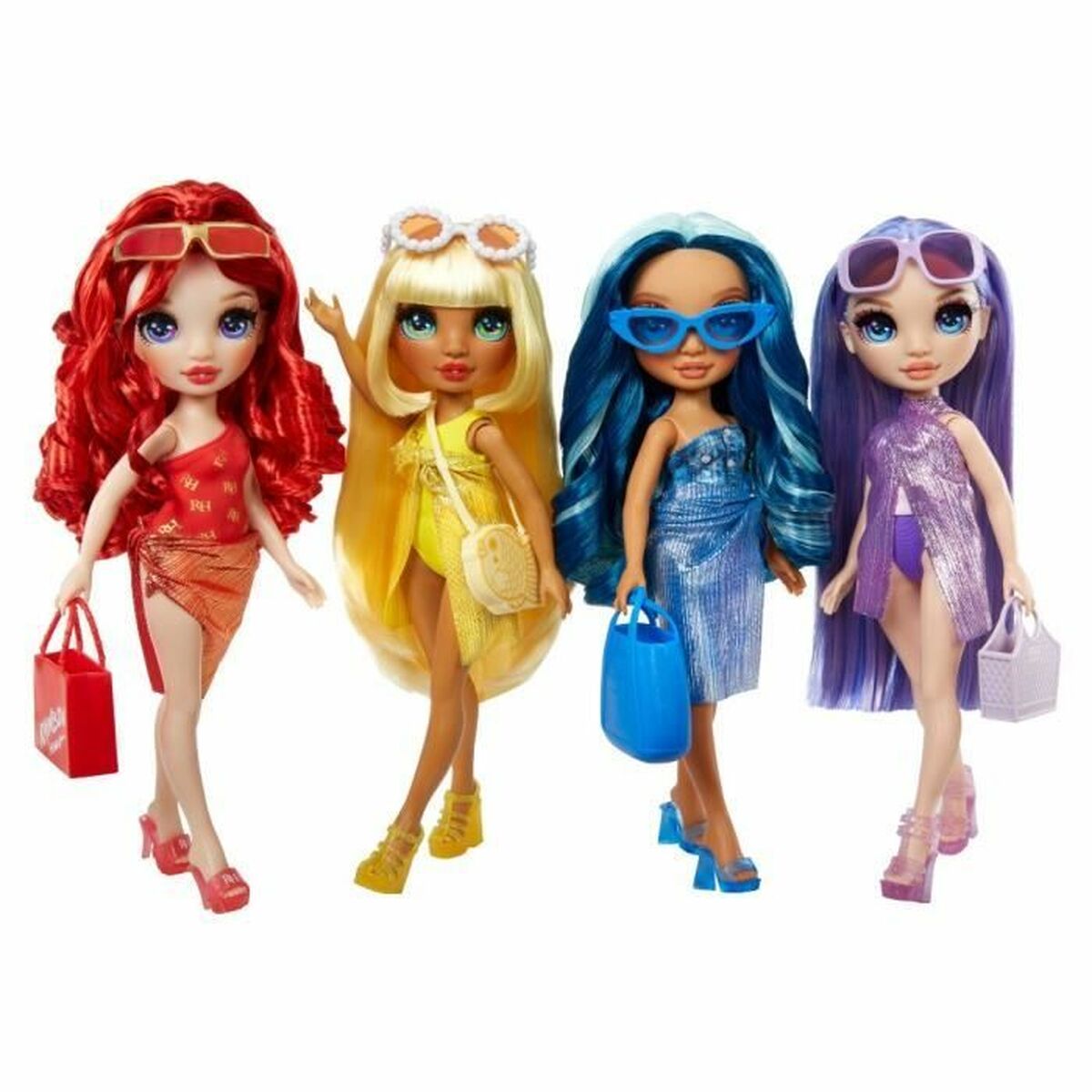 Kūdikio lėlė Rainbow High Swim & Style Doll - Skyler (Blue)