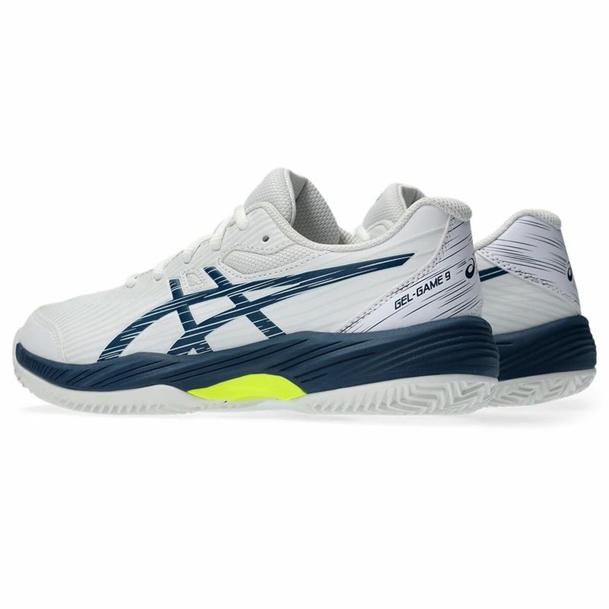 Vaikiški teniso bateliai Asics Gel-Game 9 Gs Clay/Oc Balta