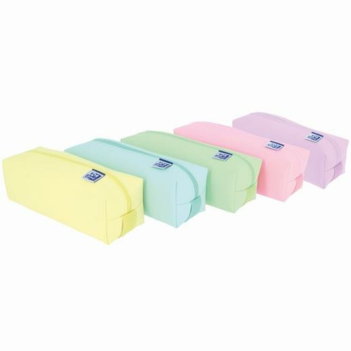 Mokyklinis dėklas Oxford LIVE & GO Spalvotas 22 x 8 x 7 cm (5 vnt.)