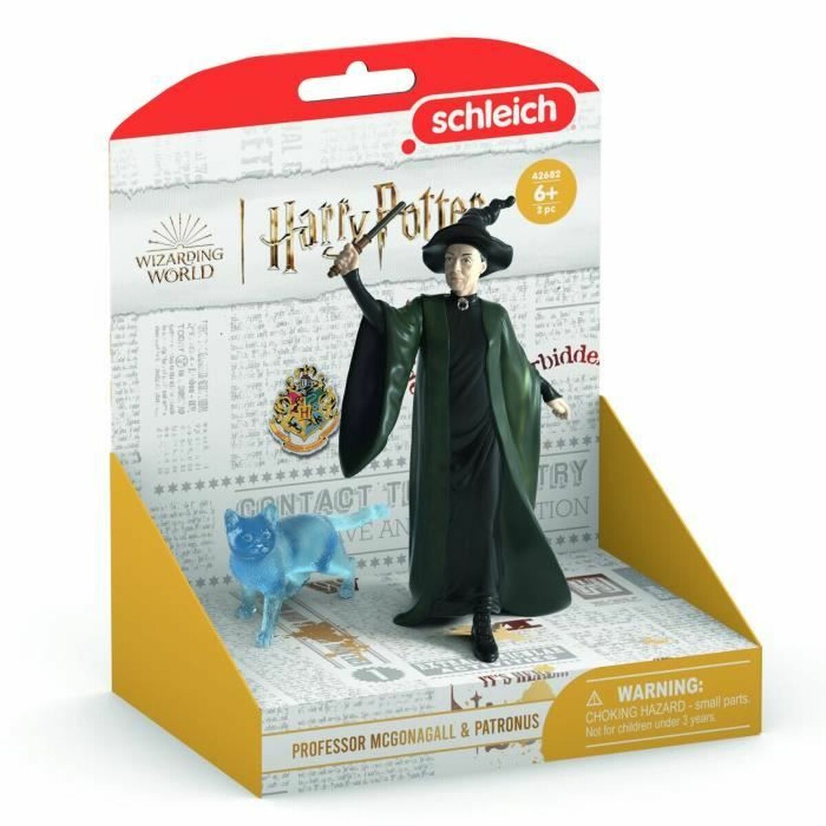 Figūra Harry Potter Sleich 42682 Professor McGonagall and her Patronus