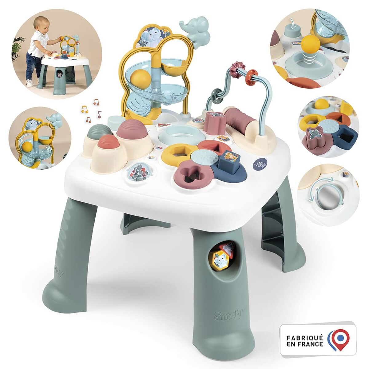 Veiklos centras Smoby Activity Table + 1 metai Daugelio žaidimų stalas