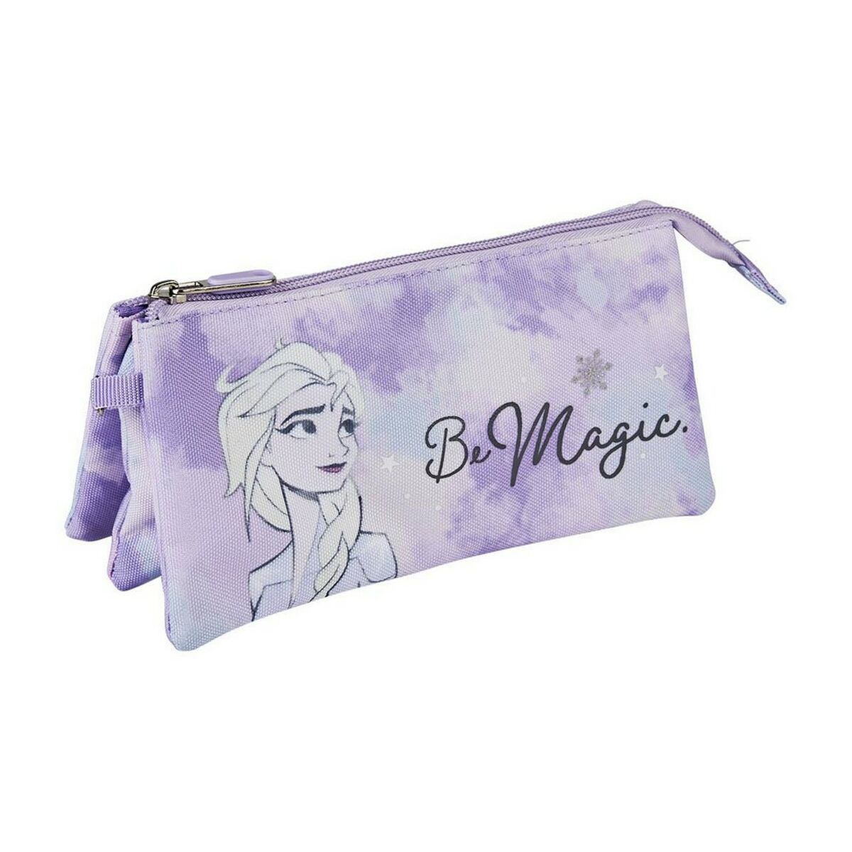 Mokyklinis dėklas Frozen Be Magic Alyvinė (11,5 x 2 x 22,5 cm)