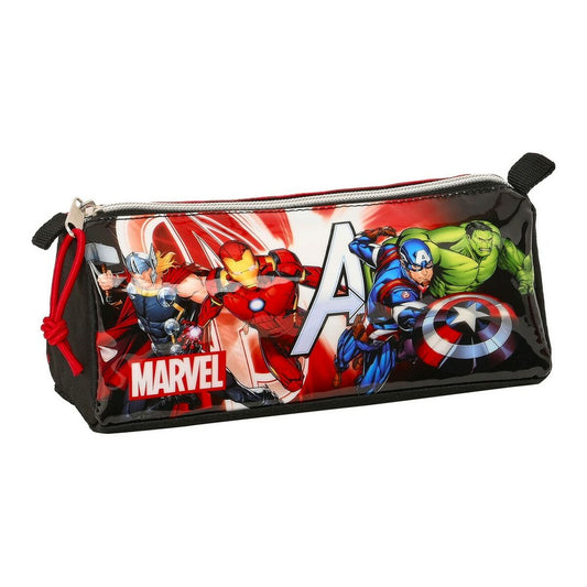 Mokyklinis dėklas The Avengers Infinity Raudona Juoda (21 x 8 x 7 cm)