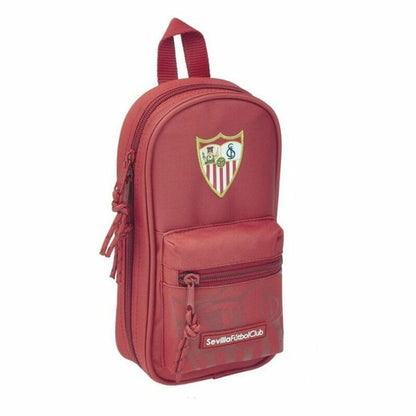 Kuprinė su pieštuko dėklu Sevilla Fútbol Club Raudona 12 x 23 x 5 cm