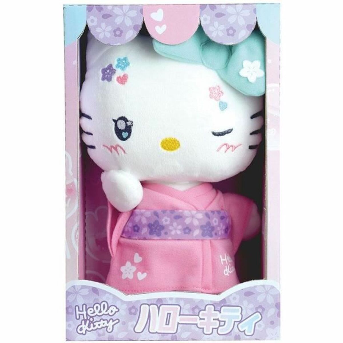 Pūkuotas žaislas Jemini Hello Kitty Kimono Kawai Rose