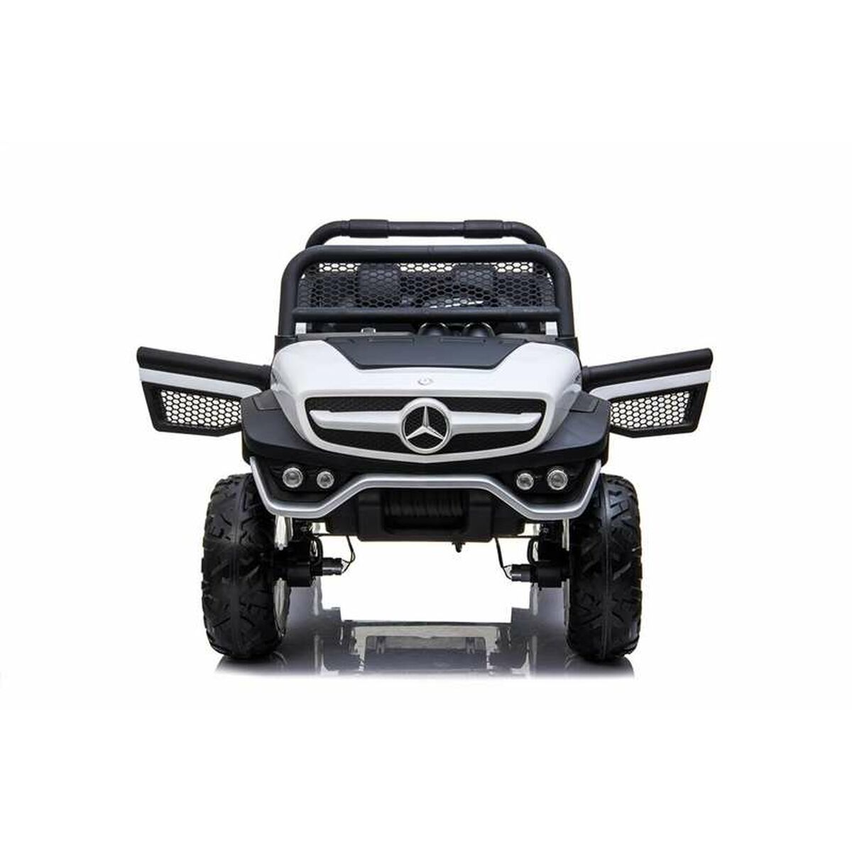 Vaikų elektrinis automobilis Mercedes Benz Unimog Balta 12 V